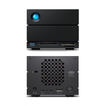 LaCie 2big Dock array di dischi 48 TB Desktop Nero [STLG48000400]