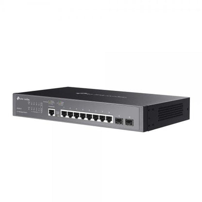 TP-Link - SG3210 - JetStream 8-Port Gigabit L2+ Managed Switch with 2 SFP Slots, 8x Gigabit RJ45 Ports, 2x Gigabit SFP Slots, RJ45/Micro-USB Console Port, 1U 13-inch Rack-mountable Steel Cas [SG3210]