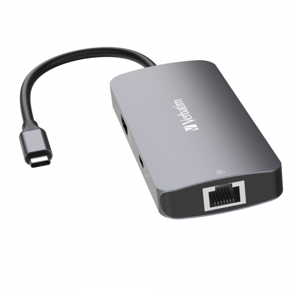 Verbatim CMH-05 USB tipo C 5000 Mbit/s Plata [32150]