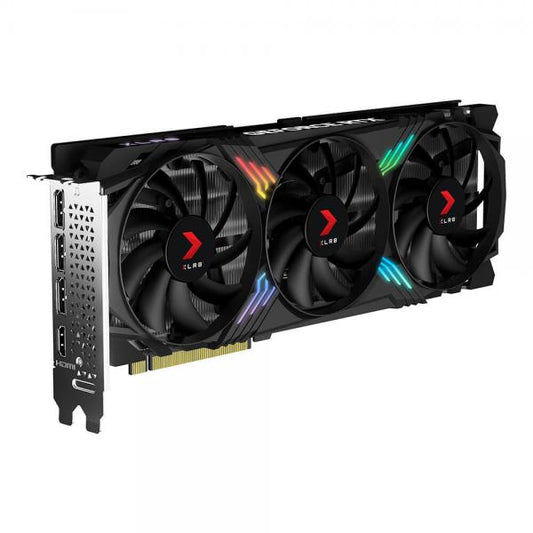 PNY GeForce RTX 4070 SUPER 12GB OC XLR8 ARGB TF NVIDIA GeForce RTX 4070 SUPER GDDR6X [VCG4070S12TFXXPB1-O]