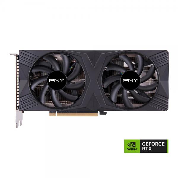 PNY VGA GEFORCE RTX 4070 SUPER, RTX 4070 SUPER 12GB VERTO DUAL FAN DLSS 3 [VCG4070S12DFXPB1-O]