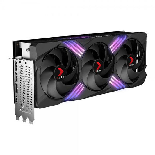 PNY VGA GEFORCE RTX 4080 SUPER, RTX 4080 SUPER 16GB XLR8 GAMING VERTO TRIPLE FAN OC DLSS 3 [VCG4080S16TFXXPB1-O]