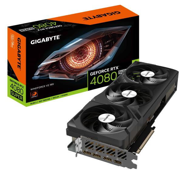 VGA GIGABYTE GEFORCE RTX 4080 SUPER WF3 V2 16GD [GV-N408SWF3V2 16GD] 