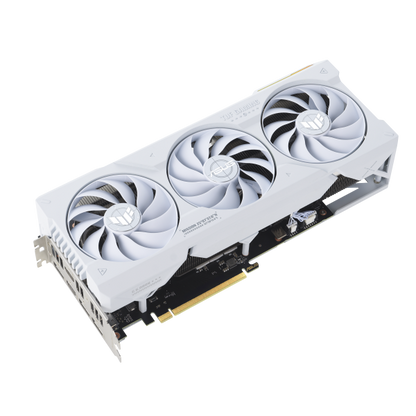 ASUS VGA GEFORCE RTX 4070 TI SUPER, TUF-RTX4070TIS-O16G-WHITE-GAMING, 16GB GDDR6X, 2HDMI/3DP, BIANCA [TF-RTX4070TIS-O16W-G]