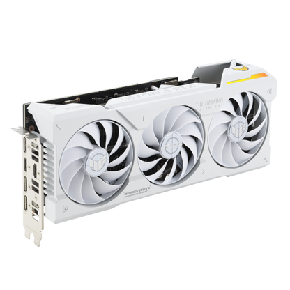 ASUS VGA GEFORCE RTX 4070 TI SUPER, TUF-RTX4070TIS-O16G-WHITE-GAMING, 16GB GDDR6X, 2HDMI/3DP, BIANCA [TF-RTX4070TIS-O16W-G]