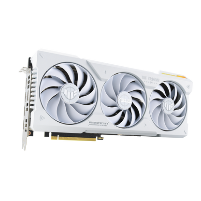 ASUS VGA GEFORCE RTX 4070 TI SUPER, TUF-RTX4070TIS-O16G-WHITE-GAMING, 16GB GDDR6X, 2HDMI/3DP, BIANCA [TF-RTX4070TIS-O16W-G]