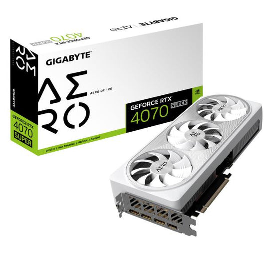 VGA GIGABYTE GEFORCE RTX 4070 SUPER AERO OC 12G [GV-N407SAEROOC12GD]