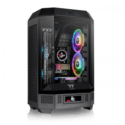 THERMALTAKE CASE MICRO THE TOWER 300 BLACK WIN SPCC 3*TG 2FAN*CT140 METAL P [CA-1Y4-00S1WN-00]