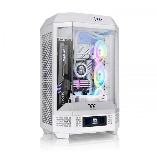 THERMALTAKE CASE MICRO THE TOWER 300 SNOW WIN SPCC 3*TG 2FAN*CT140 METAL PA [CA-1Y4-00S6WN-00]