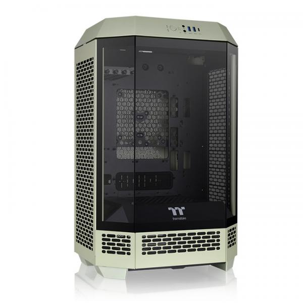 THERMALTAKE CASE MICRO THE TOWER 300 MATCHA GR. WIN SPCC 3*TG 2FAN*CT140 ME [CA-1Y4-00SEWN-00]