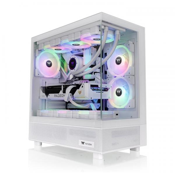 THERMALTAKE CASE M.TOWER VIEW 270 TG SNOW 1xCT140 ARGB FAN [CA-1Y7-0061WN-00]