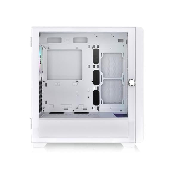 THERMALTAKE CASE M.TOWER S250 TG ARGB SNOW TG 4xCT120 ARGB FAN [CA-1Y6-00M6WN-00]