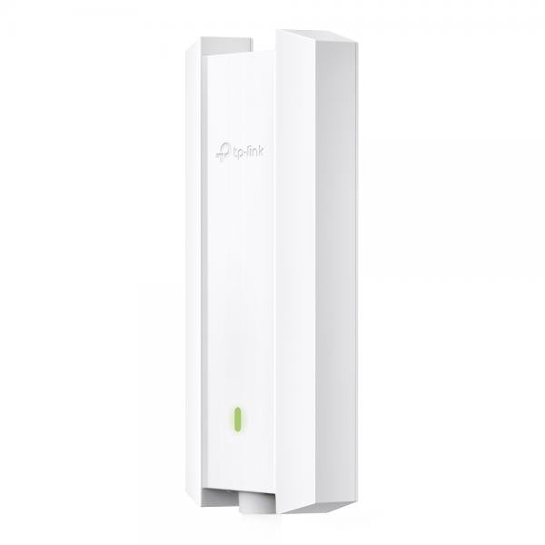 TP-Link - EAP623-Outdoor HD - AX1800 Indoor/Outdoor Dual-Band Wi-Fi 6 Access Point, 1x Gigabit RJ45 Port, 574Mbps at 2.4 GHz + 1201 Mbps at 5 GHz, 802.3at PoE and 48V/0.5A Passive PoE, IP67 [EAP623-OutdoorHD]