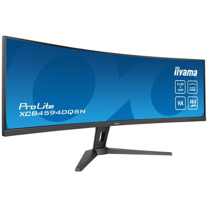 iiyama G-MASTER 45"LCD Curved Bus. UWQHD Monitor PC 114,3 cm (45") 5120 x 1440 Pixel Dual QHD LED Nero [XCB4594DQSN-B1]