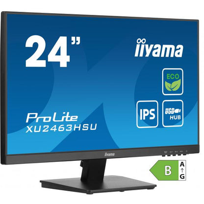 iiyama ProLite XU2463HSU-B1 Monitor PC 60,5 cm (23.8") 1920 x 1080 Pixel Full HD LED Nero [XU2463HSU-B1]