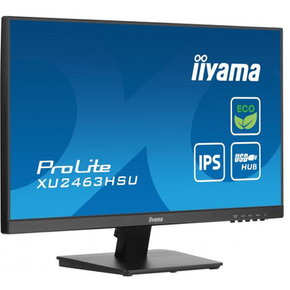 iiyama ProLite XU2463HSU-B1 Monitor PC 60,5 cm (23.8") 1920 x 1080 Pixel Full HD LED Nero [XU2463HSU-B1]