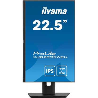 Iiyama ProLite 23 inch - WUXGA IPS LED Monitor - 1920x1200 - Pivot / HAS [XUB2395WSU-B5]