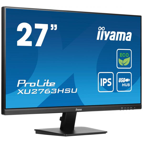 Iiyama ProLite 27 inch - Full HD IPS LED Monitor - 1920x1080 [XU2763HSU-B1]