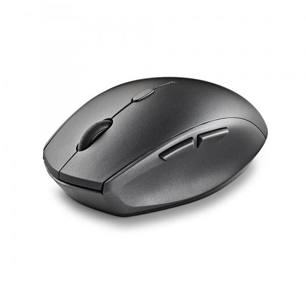 NGS MOUSE NERO ERGONOMICO SENZAFILI E BOTTONI SILENZIOSI [BEEBLACK]