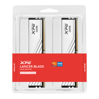 MEM DDR5 ADATA XPG LANCER BLADE 32GB(2x16GB)6000MHz BLANCO X5U6000C3016G-DT [AX5U6000C3016GDTLABW] 