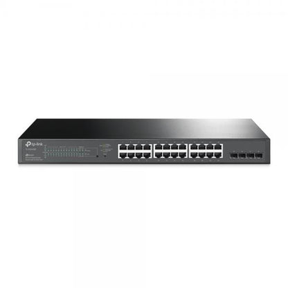 TP-Link Omada TL-SG2428P Gestito L2/L2+ Gigabit Ethernet (10/100/1000) Supporto Power over Ethernet (PoE) 1U Nero [SG2428P]