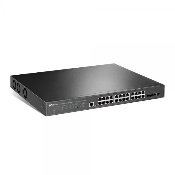 TP-Link Omada SG3428XPP-M2 conmutador de red Gestionado L2+ 2.5G Ethernet (100/1000/2500) Soporte Alimentación a través de Ethernet (PoE) 1U Negro [TL-SG3428XPP-M2] 