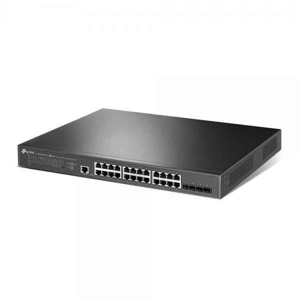 TP-Link Omada SG3428XPP-M2 conmutador de red Gestionado L2+ 2.5G Ethernet (100/1000/2500) Soporte Alimentación a través de Ethernet (PoE) 1U Negro [TL-SG3428XPP-M2] 