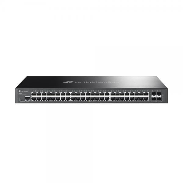 TP-Link Omada SG3452 switch di rete Gestito L2+ Gigabit Ethernet (10/100/1000) 1U Nero [TL-SG3452]