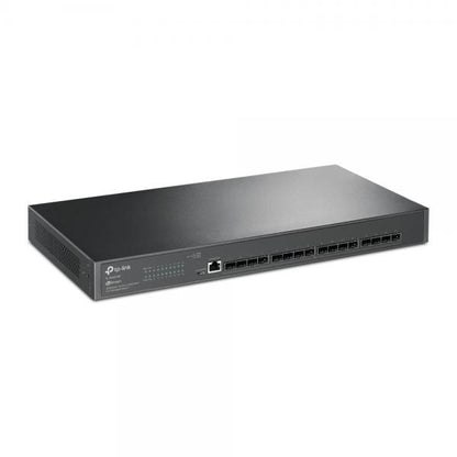 TP-Link - SX3016F - JetStream 16-Port 10GE SFP+ L2+ Managed Switch, 16x 10G SFP+ Slots, RJ45/Micro-USB Console Port, 1U 19-inch Rack-mountable Steel Case, Integration with Omada SDN Controll [SX3016F]