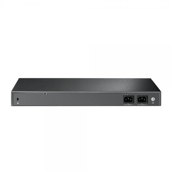TP-Link - SX3016F - JetStream 16-Port 10GE SFP+ L2+ Managed Switch, 16x 10G SFP+ Slots, RJ45/Micro-USB Console Port, 1U 19-inch Rack-mountable Steel Case, Integration with Omada SDN Controll [SX3016F]