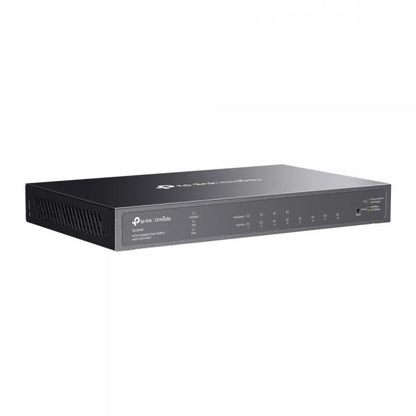 TP-Link - SG2008P - JetStream 8-Port Gigabit Smart Switch with 4-Port PoE+, 4x Gigabit PoE+ Ports, 802.3at/af, 62 W PoE Power, Desktop Steel Case, Integration with Omada SDN Controller, 802. [SG2008P]