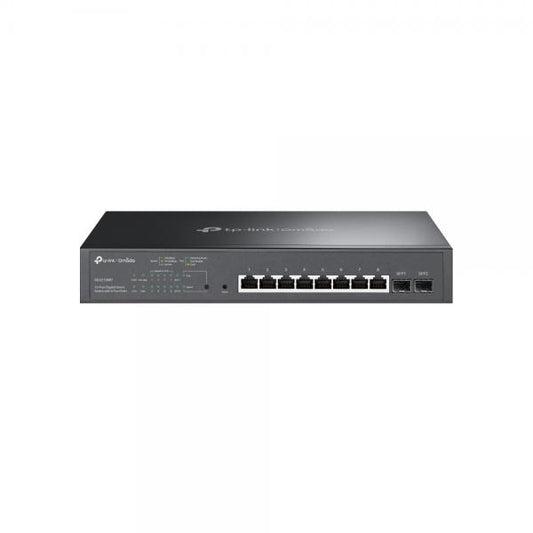 TP-Link Omada TL-SG2210MP Gestito L2/L2+ Gigabit Ethernet (10/100/1000) Supporto Power over Ethernet (PoE) 1U Nero [SG2210MP]
