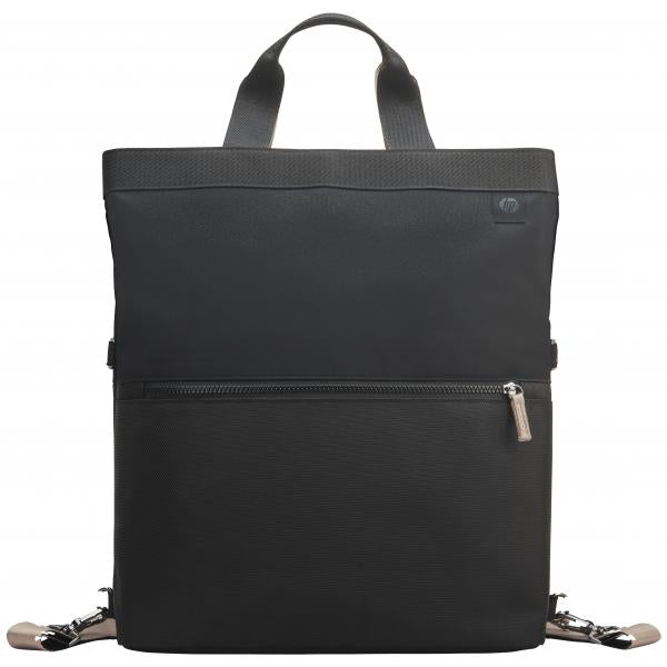 Hp 14 inch Convertible Laptop Backpack Tote - Black [9C2H1AA]