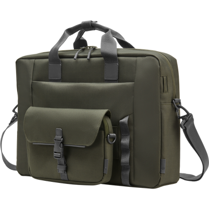 Hp 15.6 inch Modular Laptop Bag - Grey/Green [9J4C2AA]