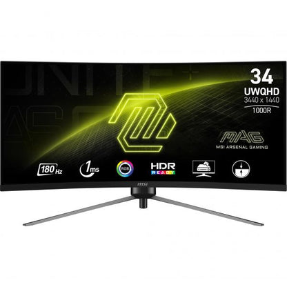 MSI MONITOR GAMING MAG 345 CQR 34'' 3440x1440 180Hz CURVE 1000R [MAG345CQR]