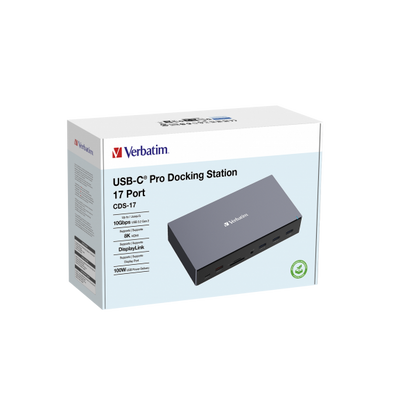 Verbatim CDS-17 Cablato USB 3.2 Gen 1 (3.1 Gen 1) Type-C Nero, Grigio [32172]