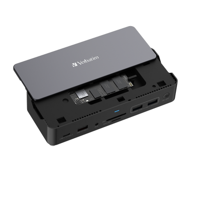 Verbatim CDS-15S Cablato USB 3.2 Gen 1 (3.1 Gen 1) Type-C Nero, Grigio [32173]