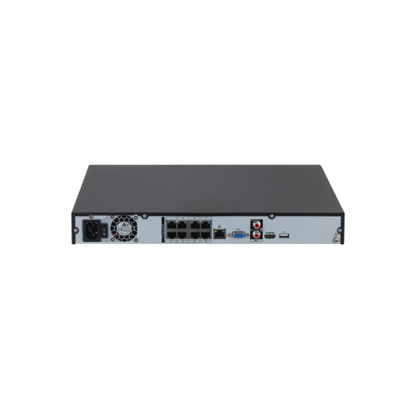 Dahua- NVR4208-8P-4KS3 - DVR IP 8Ch 2HDD 240V /8xPoE I/O Allarmi /I/O Audio NVR4208-8P-4KS3 [NVR4208-8P-4KS3]