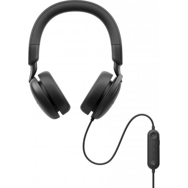 DELL WH5024 Auriculares supraaurales con cable Música y llamadas USB Tipo-C Negro [WH5024-DWW]