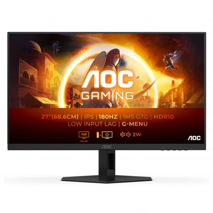 MONITOR AOC 27 LED IPS 16:9 FHD 1MS 180hz 300CDM, HDMI/DP [27G4XE]