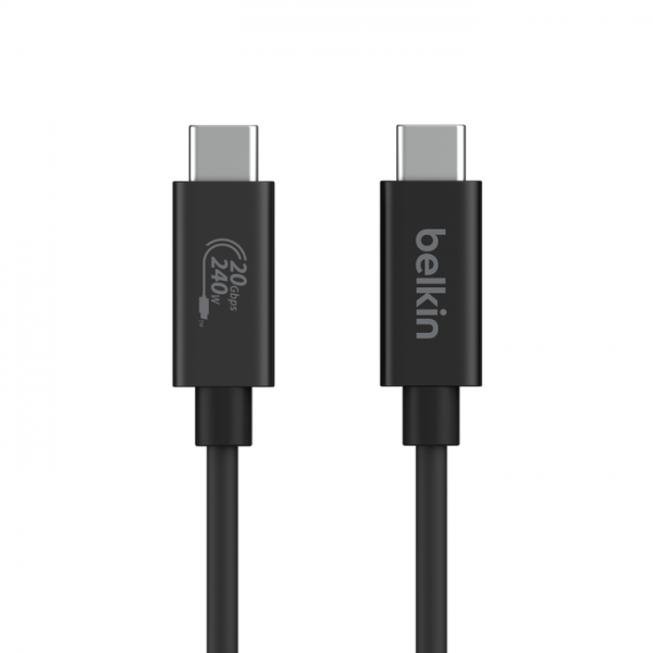 Belkin INZ004BT2MBK cavo USB USB4 Gen 2x2 2 m USB C Nero [INZ004BT2MBK]