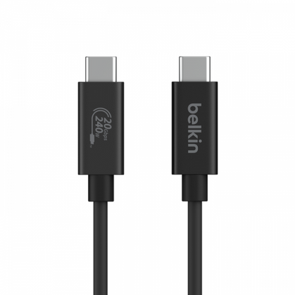 Belkin INZ004BT2MBK cavo USB USB4 Gen 2x2 2 m USB C Nero [INZ004BT2MBK]