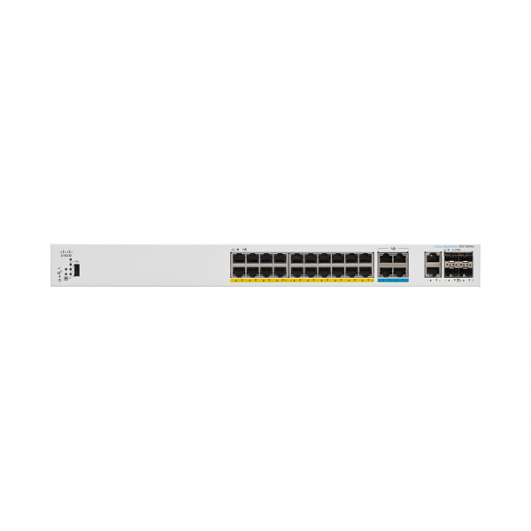 Cisco Catalyst C1300-24MGP-4X switch di rete Gestito L2/L3 Supporto Power over Ethernet (PoE) Grigio [C1300-24MGP-4X]