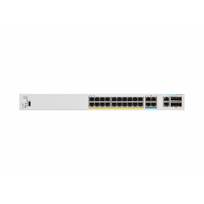 Cisco Catalyst C1300-24MGP-4X switch di rete Gestito L2/L3 Supporto Power over Ethernet (PoE) Grigio [C1300-24MGP-4X]