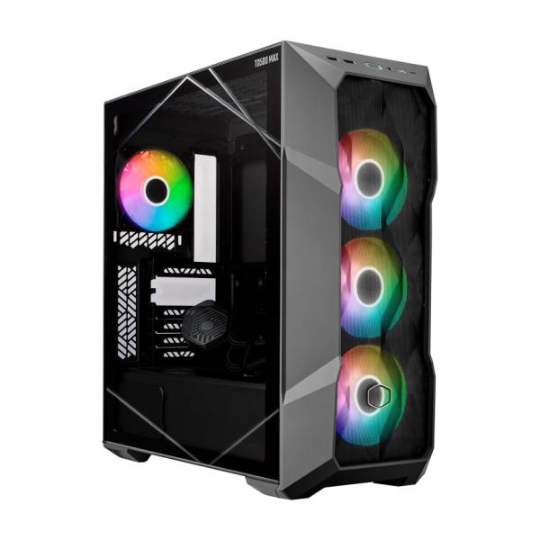 CAJA DEL ENFRIADOR TD500 DE MALLA PREENSAMBLADA CON DISIPADOR 360 EN EL FRONTAL (RADIADOR PERSONALIZADO) + ​​PSU ATX [TD500 MAX] 