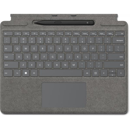 Microsoft 8X8-00173 teclado para dispositivo móvil Microsoft Cover port Platinum [8X8-00173]