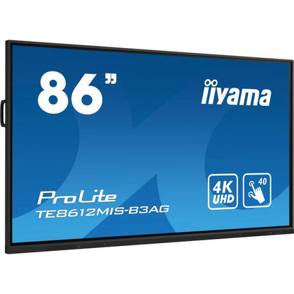 Iiyama ProLite 86 inch - 4K Ultra HD Interactive Display - 3840x2160 [TE8612MIS-B3AG]