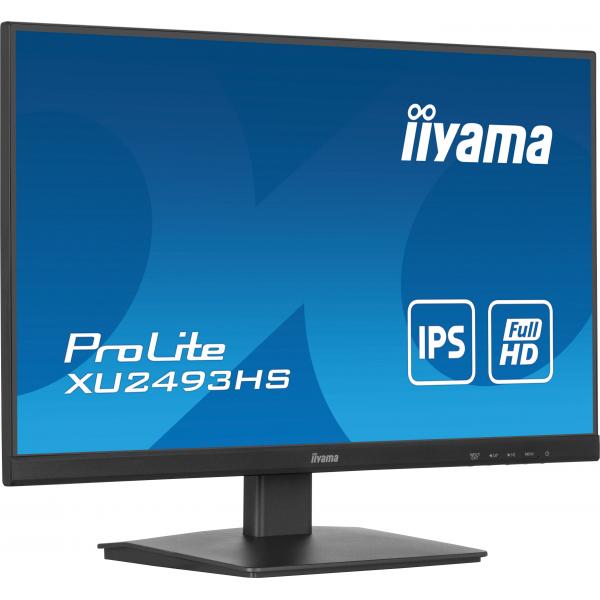 iiyama ProLite XU2493HS-B6 Monitor PC 60,5 cm (23.8") 1920 x 1080 Pixel Full HD LED Nero [XU2493HS-B6]