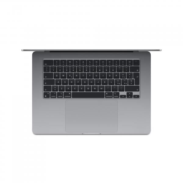 Apple MacBook Air 15'' chip M3 con 8 núcleos de CPU y 10 núcleos de GPU, 8GB, 256GB SSD Gris espacial [MRYM3T/A]