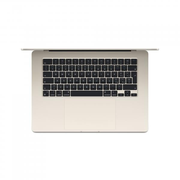 APPLE NB MACBOOK AIR 15-INCH APPLE M3 CHIP 8-CORE CPU 10-CORE GPU 8GB 256GB SSD - STARLIGHT [MRYR3T/A]